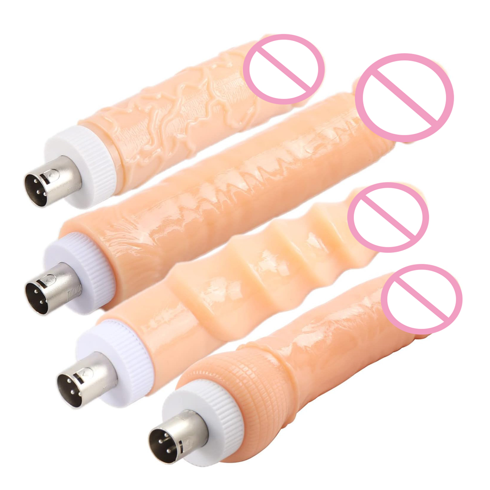 Women Accessories Combo - 4pcs 섹스 머신 3XLR 부착물 3XLR