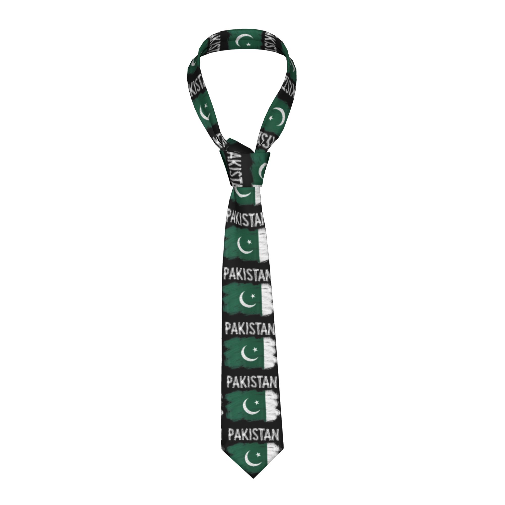 Women Accessories Pakistan - 파키스탄 루트스 파키스탄 국기 넥타이 클래식
