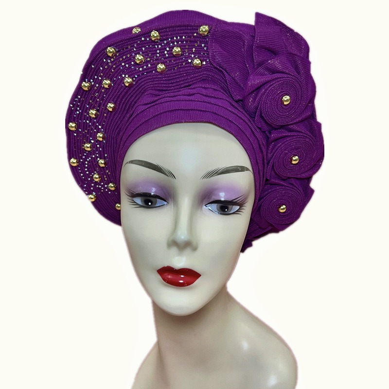아프리카 수공예 비즈 헤드타이 꽃 장식 여성 드레스 액 - Women'S African Accessories 리뷰 및 가격