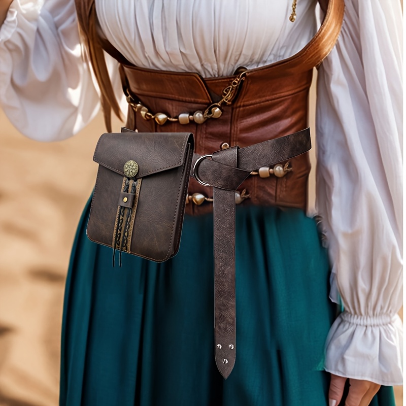 2개 중세 빈티지 인조 가죽 벨트, 레트로 중세 허리  - Women Electronic Accessories 리뷰 및 가격