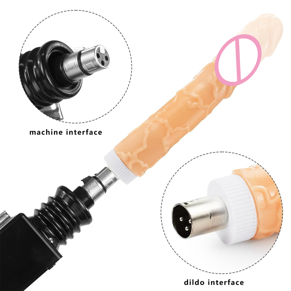 4pcs 섹스 머신 3XLR 부착물 3XLR 커넥터가  - Women Accessories Combo 리뷰 및 가격