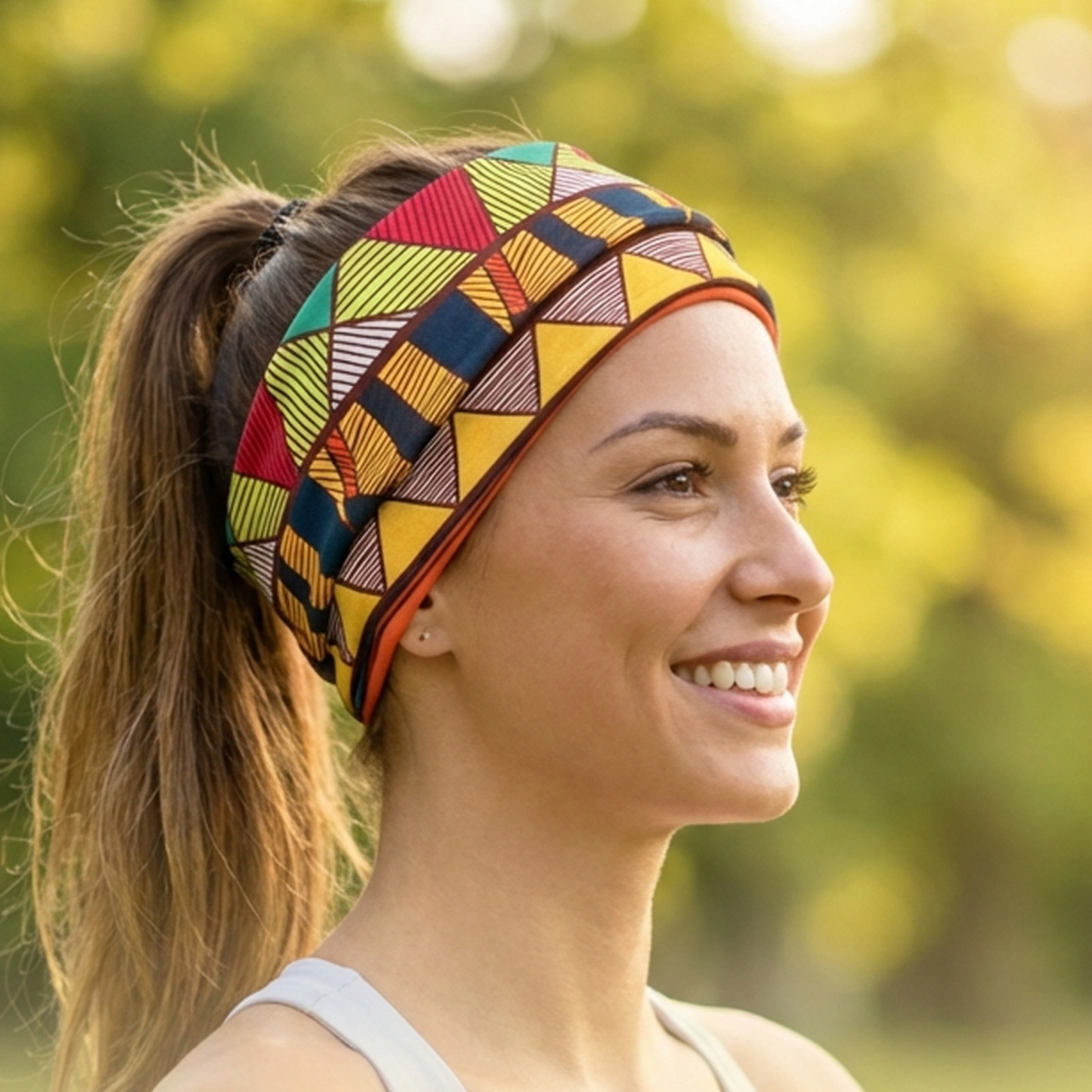 여성용 보헤미안 헤드랩 아프리카 프린트 터번 넓은 신축 - Women'S African Accessories 리뷰 및 가격