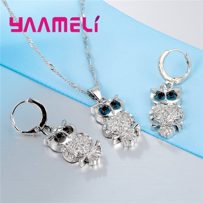 빛나는 전체 아프리카 AAA 크리스탈 올빼미 펜던트 목 - Women'S African Accessories 리뷰 및 가격