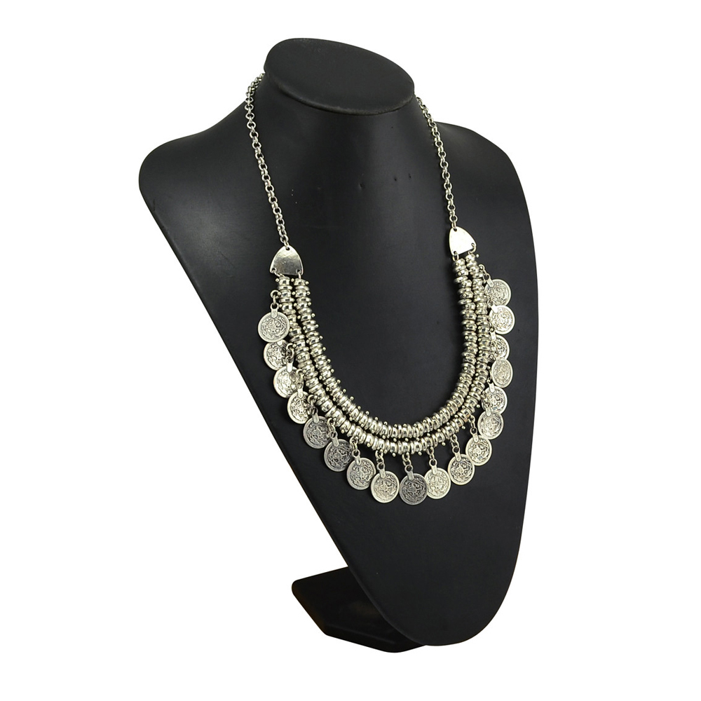 여성용 빈티지 합금 동전 술 초커 목걸이, 집시, 아프 - Women Accessories Pakistan 리뷰 및 가격