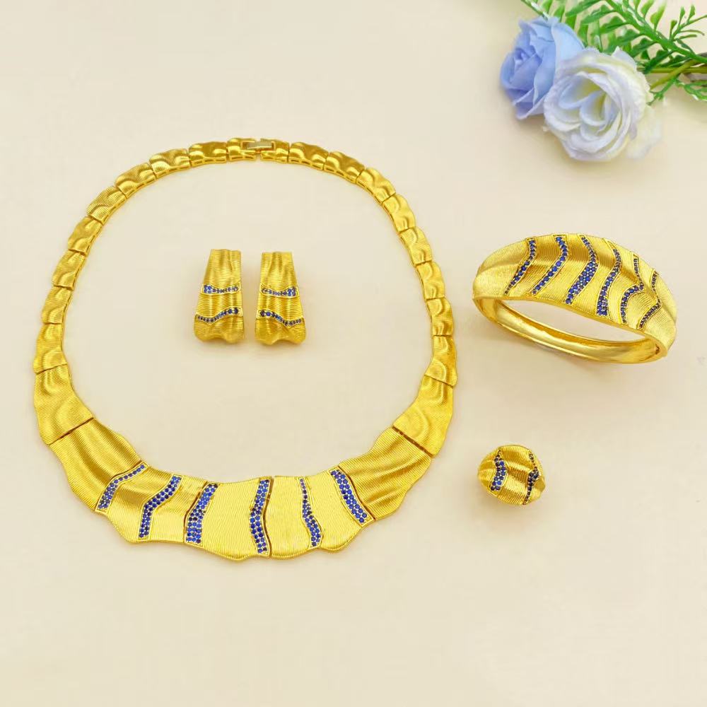 JRH UAE 사우디 스타일 금도금 황동 보석 세트 ( - Women Accessories Uae 리뷰 및 가격