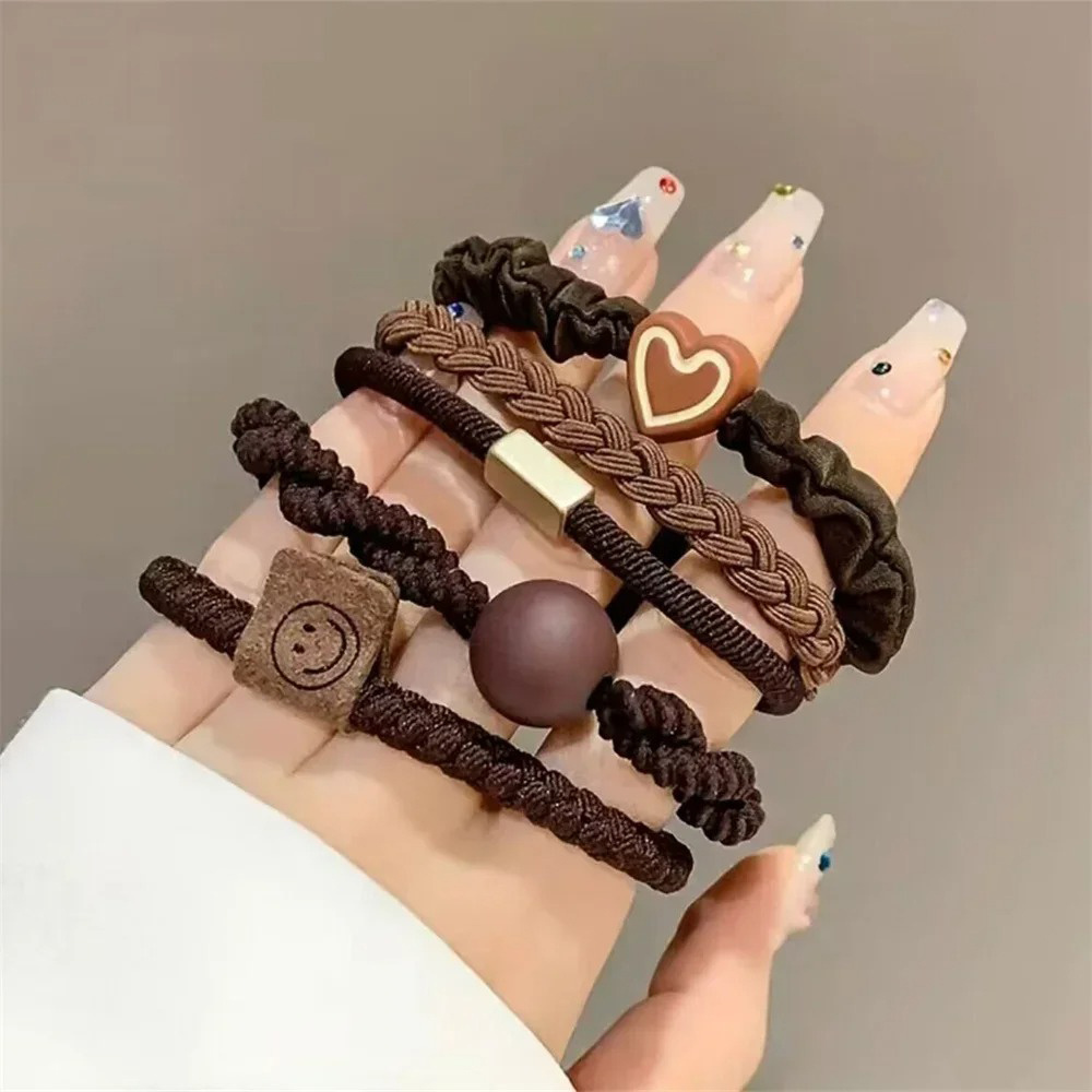 10개 혼합 스타일 헤어 타이, 고탄성 내구성 고무줄, - Women Accessories Combo 리뷰 및 가격