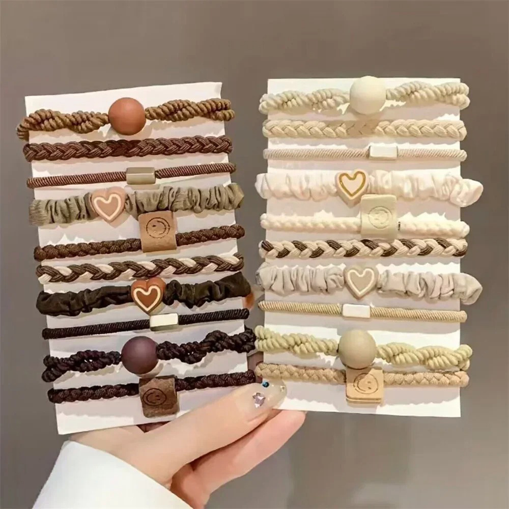 10개 혼합 스타일 헤어 타이, 고탄성 내구성 고무줄, - Women Accessories Combo 리뷰 및 가격