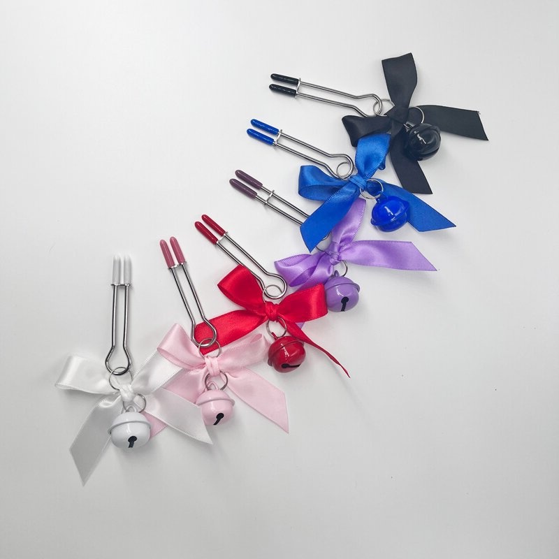 나비 매듭 U자형 금속 젖꼭지 클램프, 에로틱 도구,  - Women Accessories Combo 리뷰 및 가격