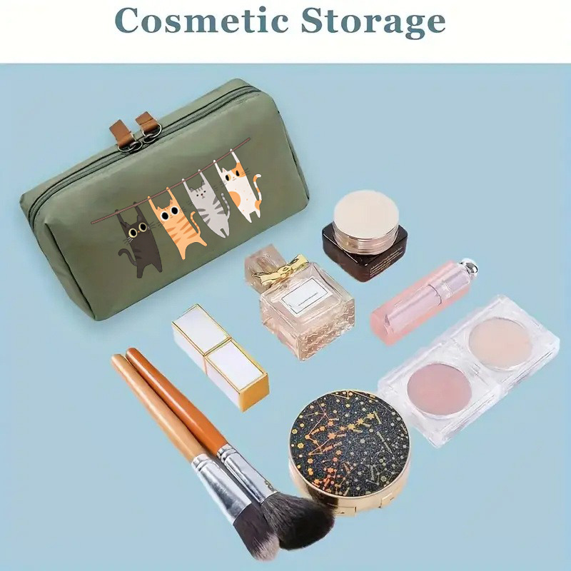 매력적인 여행용 세면도구 가방 여성용 컴팩트 지퍼 화장 - Women Accessories List 리뷰 및 가격
