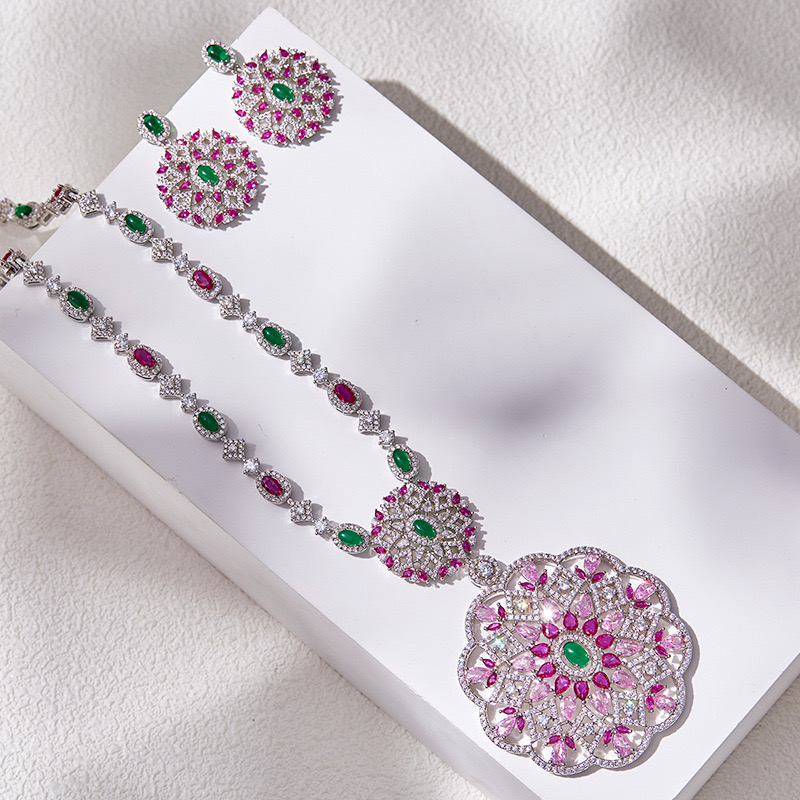 AY 패션 UAE 두바이 신부용 롱 스웨터 목걸이 귀걸 - Women Accessories Uae 리뷰 및 가격