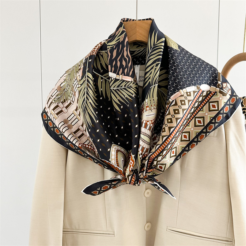 트윌 실크 스카프 90CM 브랜드 럭셔리 스퀘어 숄 1 - Accessories Brand For Women 리뷰 및 가격