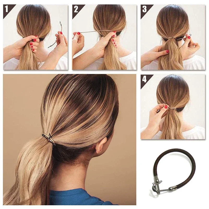 5/10PCS 포니 테일 고무 탄성 후크 헤어 밴드 여 - Women Accessories Combo 리뷰 및 가격