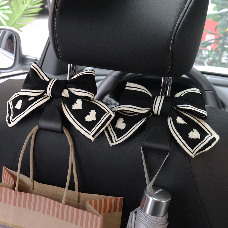 유니버설 연인 나비매듭 자동차 후크, 좌석 등받이 차량 - Women Accessories List 리뷰 및 가격
